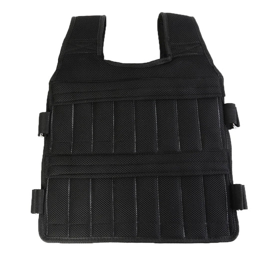 50KG Loading Weight Vest for Boxing Weight Training 15Kg 20Kg Durable Adjustable Weight Training Exercise Waistcoat